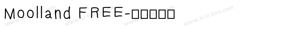 Moolland FREE字体转换